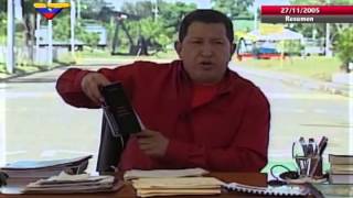 Presidente Hugo Chávez explica por qué los cambios a la Bandera y al Escudo Nacional