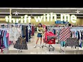 THRIFT WITH ME // thrifting at *MASSIVE* thrift store with NO BUDGET + giveaway!!! Part 2