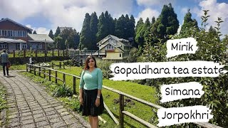 EP 02: Mirik | Gopaldhara tea estate |Simana | Offbeat  destination in North Bengal |Darjeeling tour