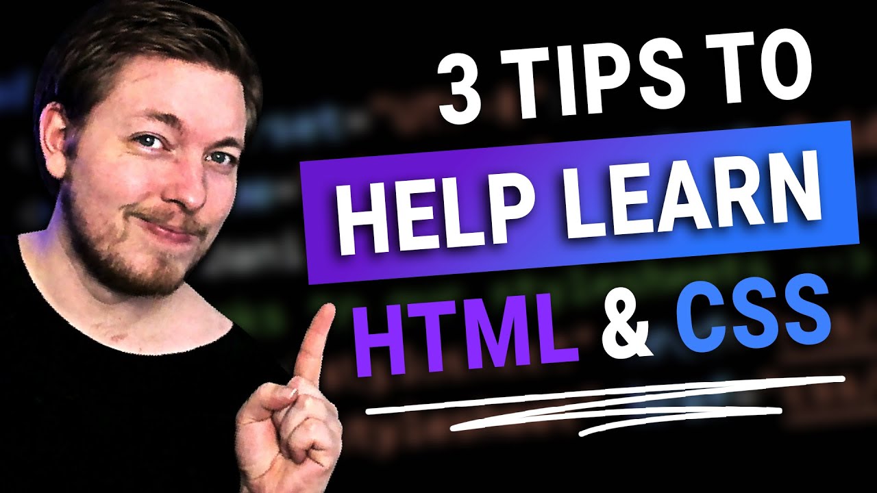 3 Tips For Learning HTML And CSS As A Beginner | 2023 | Learn HTML And ...