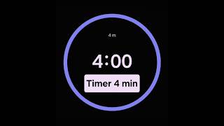 4 Minute Timer (240 Seconds) | Stay Focused & Make Every Second Count