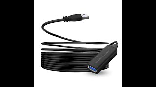 ikuai 16 Feet USB Active Extender Type A Male to A Female Data Transfer Cord