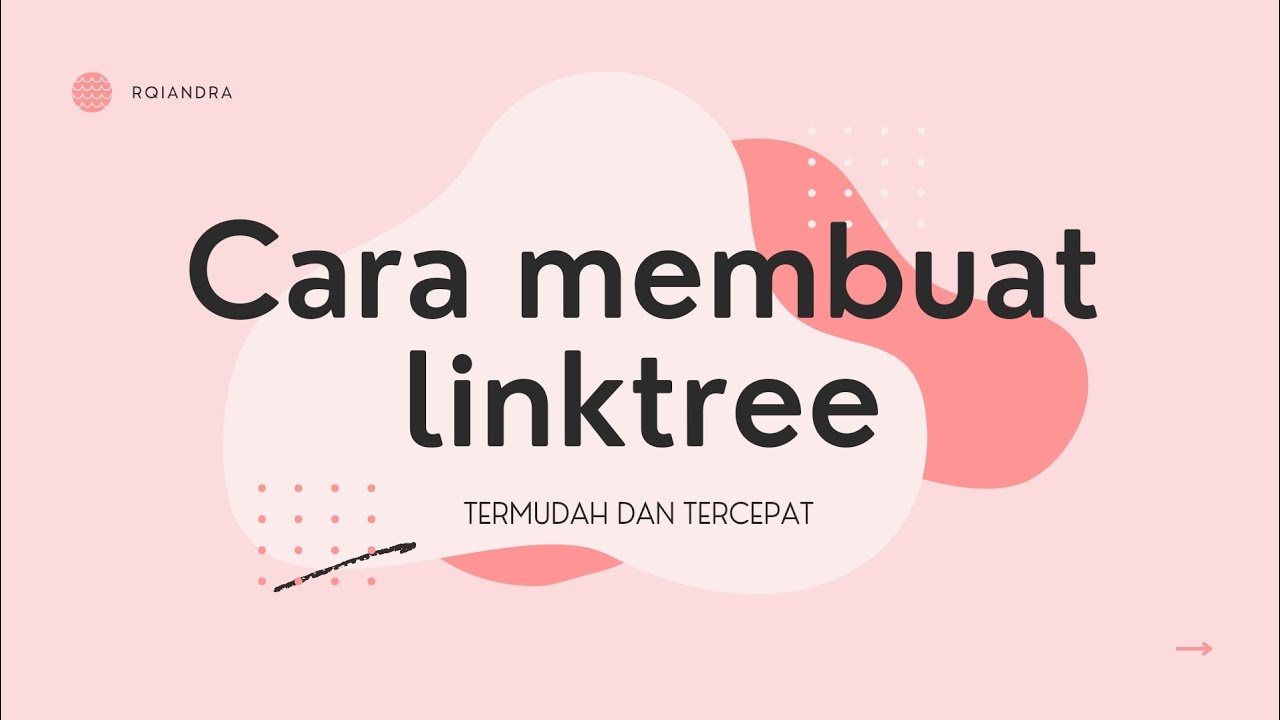 Cara Membuat Linktree Termudah Untuk Usaha - YouTube