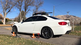 G2 Caliper Paint goes on the BMW!