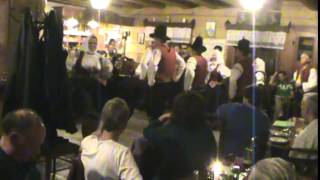 Wallachian folk dancing in Pustevny, Czech Republic (1)