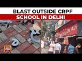 Plume Of Smoke After Massive Explosion In Delhi's Rohini: Crime Team, Bomb Disposal Squad On Spot