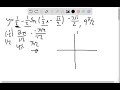 Sketch the graph of the function over the indicated interval. y=1/2-1/2 sin(…