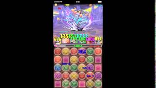 【パズドラ】北斗の拳コラボ  覇王 ホルスPT ノーコン