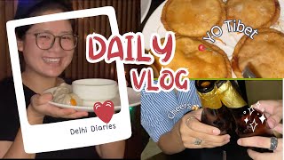 💖Delhi Diaries 💕Daily vlog 🌸Night at 📍Yo Tibet || Safdarjung