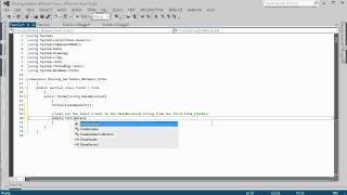 C# Tutorial 5: CSharp Passing Data Between Forms