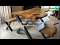 rustic dining table with twisted benches chestnut buckeye u0026 walnut