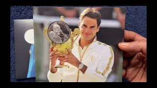 Federer Coins - 20 Franc Silver coin and 50 Franc Gold Coin from Swiss Mint