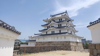 再建された尼崎城