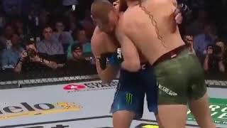 UFC McGregor vs Cowboy (McGregor Shoulder Attack)