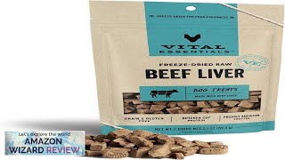 Vital Essentials Freeze Dried Raw Single Ingredient Dog Treats Beef Liver 2.1 Review