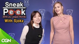 Sjokz Interview - Sneak Peek 2016 LoL Worlds - [통누나의 롤드컵 훔쳐보기] 13편: 통누나와 샥즈의 만남!