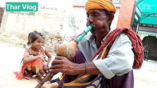 flute in desert ||Desert Thar ka jogi been ke Sath ||Music on been #desert #vlog #thar #rajistan