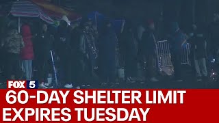 NYC migrant crisis: 60-day shelter limit expires Tuesday