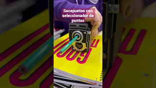 Sacapuntas con seleccionador de puntas para dibujar #libreria #sacapuntas #lapices #dibujosalapiz