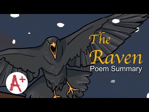 What is the point of view in The Raven?