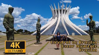 【4K】WALK  Catedral de Brasília / Oscar Niemeyer - Brasília - DF - Brazil