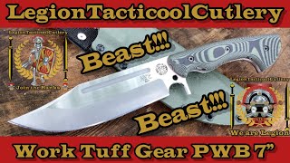 Work Tuff Gear PWB-7”  Bad to the bone!  #worktuffgear @worktuffgearvictor4721 #bowieknife #outdoors