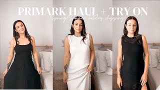 Primark haul + try on - spring/summer holiday shopping