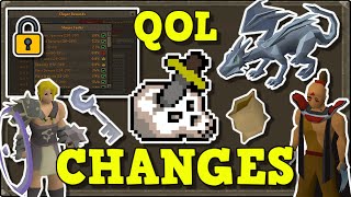 Massive Slayer QoL Changes! + Summer Sweep Up Changes (OSRS)