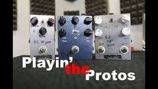 Playing through old Wampler Pedal Prototypes