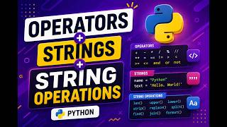 Python Operators & Strings Explained π₯ Beginner Tutorial in Hindi