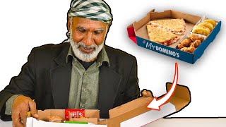 Tribal People Try Domino's Meltz