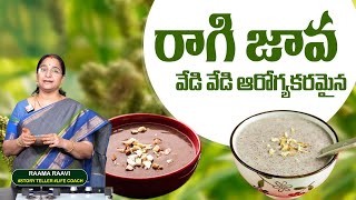 Ramaa Raavi : Ragi Soup Recipe || Healthy \u0026 Filling Ragi Soup Recipe - Perfect Weight Loss | SumanTv