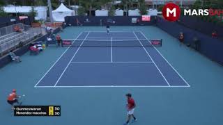 Prajnesh Gunneswaran vs  Adrian Menedez-Maceira : ATP Miami Masters Q1
