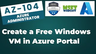 19. How to Create a Free Windows Virtual Machine in Azure Portal | Step-by-Step Tutorial (2025)