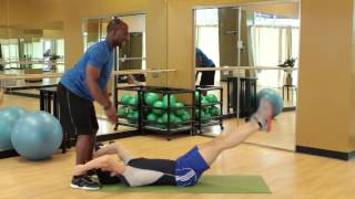 Lying Leg Raises & Throwdowns : Full Fitness Training