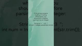 Java ‑ How to convert a String to Integer Long or Double