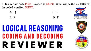 LOGICAL REASONING REVIEWER | Coding and Decoding | Part 1