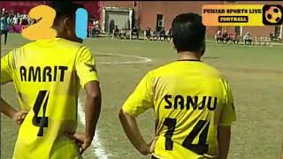 4 V/S 7 Football Match| Salana Fc Vs Sirhind|Punjab Live 360