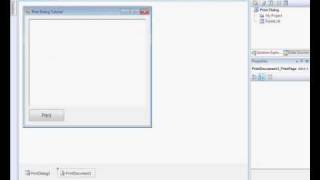 Visual Basic Tutorial - Print Dialog Control