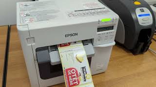 Imprimanta de etichete autocolante EPSON TM - C3500