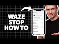 How to Add a Stop on Waze iPhone 2026 (Step-By-Step Tutorial)