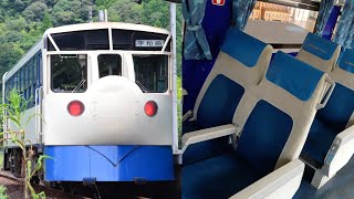 懐かしの0系新幹線を再現した車両！鉄道ホビートレインに乗車！予土線を巡る。(窪川~宇和島)