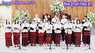 Sangtam Baptist Church Dimapur// Hymn Presentation 2025