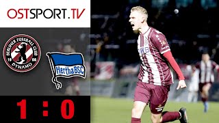 BFC-Zittersieg in hochklassigem Derby: BFC Dynamo - Hertha BSC II | RL Nordost | OSTSPORT.TV