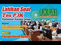 Latihan Soal Tes P3K Bagi Penyuluh Agama Islam Disertai Kunci Jawaban Dan Pembahasannya...