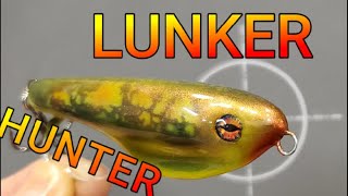 How to make a weedless topwater bass lure, Weedless and snag-proof bass lure  #weedlesslure #lunker