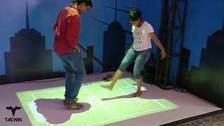 Tacnik Interactive Floor Projection Football game