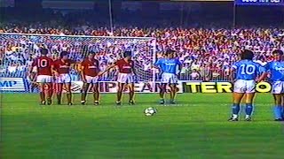 Maradona show in Napoli after winning the 1986 World Cup