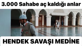 Hendek Savaşı Medine / Miraç 2023 / Sahabelere yemek yok / Hüseyin Aslan #medine #hendek #umre