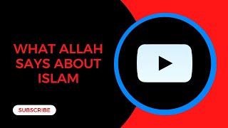 What Allah says about life?